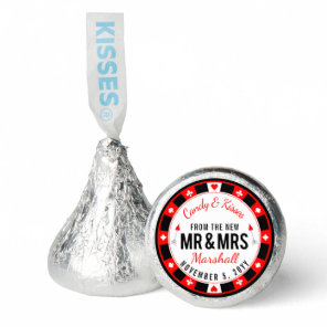 Las Vegas Poker Chip Vegas Wedding Hershey®'s Kisses®