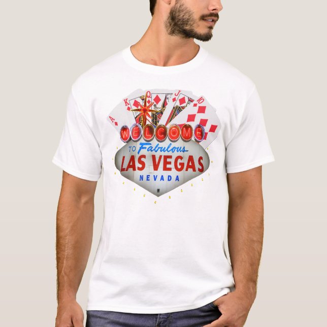 Las Vegas Poker Player's T-Shirt (Front)
