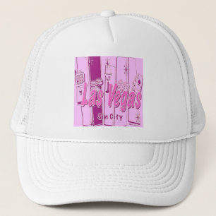Las Vegas Pop Art Retro Trucker Hat