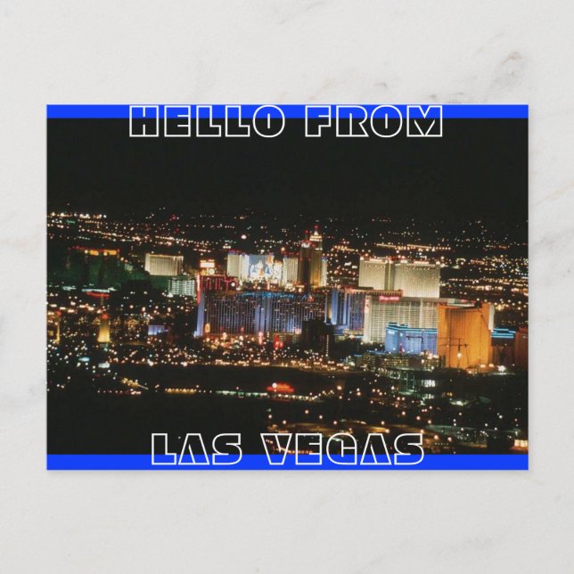 las vegas post card (Front)