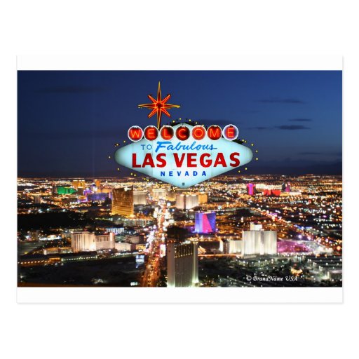 Las Vegas Post Card | Zazzle