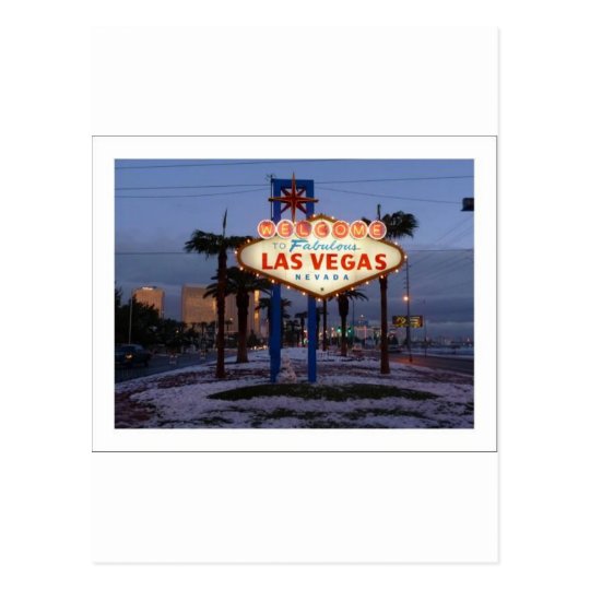 Las Vegas Postcard Zazzle