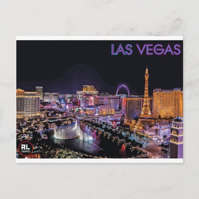 Las Vegas Postcard (Front)