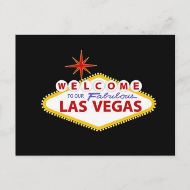 Las Vegas Postcard - Personalize your own! (Front)