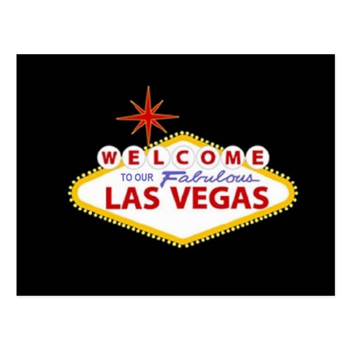 Las Vegas Postcard   Personalize your own