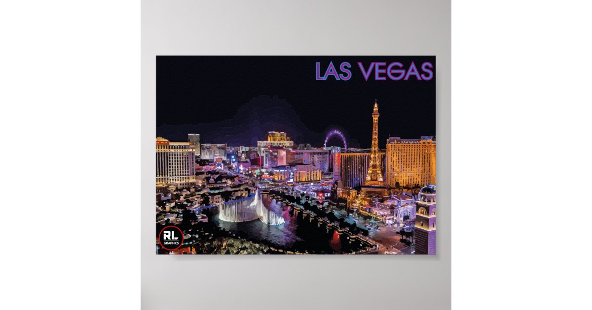 Las Vegas Poster | Zazzle