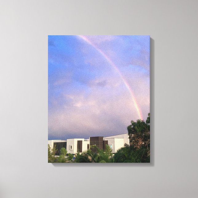 Las Vegas Rainbow After the Storm Canvas Print (Front)