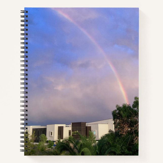 Las Vegas Rainbow After the Storm Notebook (Front)