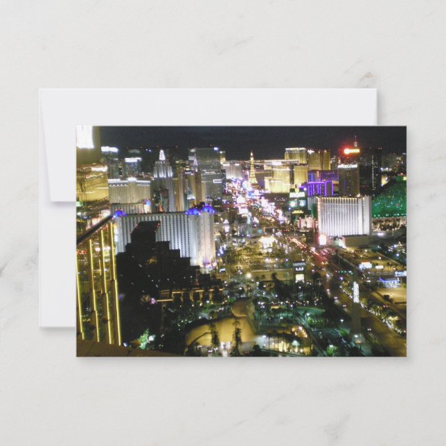 Las Vegas Reception RSVP Card (Front)