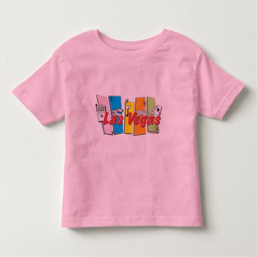 Las Vegas Retro Toddler T_shirt