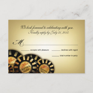 Las Vegas RSVP (contact me to personalize 4u) Card