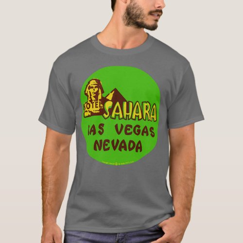 Las Vegas Sahara Hotel and Casino Vintage T_Shirt
