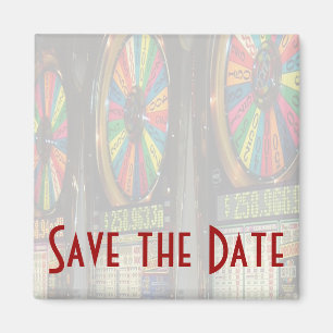 Las Vegas Save the Date Magnet