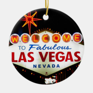 Las Vegas Sign at Night Ornament