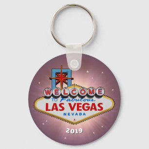 Las Vegas Sign (customizable) Keychain