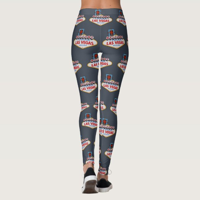 Las Vegas Sign Leggings (Back)