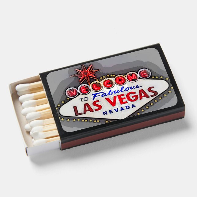 Las Vegas Sign Matchboxes (Front Open)