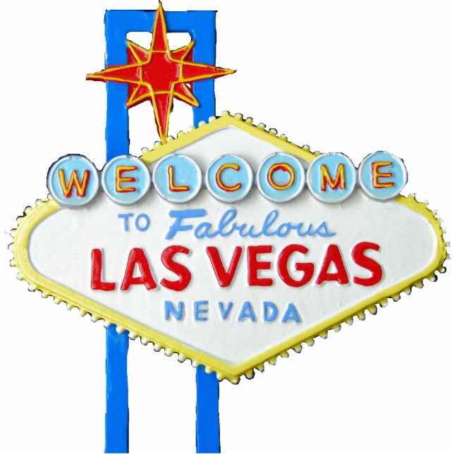 Las Vegas Sign Statuette (Front)