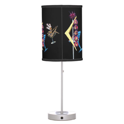 Las Vegas Signs Table Lamp (Back)