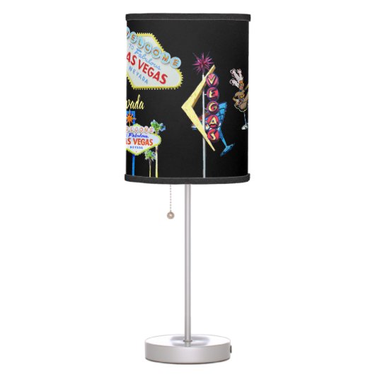Las Vegas Signs Table Lamp (Right)