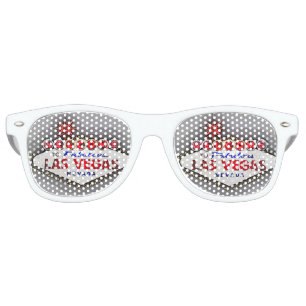 Las Vegas silver gray Retro Sunglasses