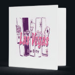 Las Vegas Sin City Abstract 3 Ring Binder<br><div class="desc">Las Vegas Design</div>