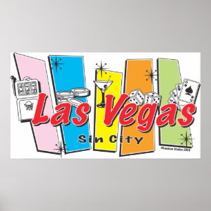 Las Vegas Sin City Poster