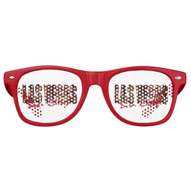 Las Vegas Sin City Retro Sunglasses (Front)