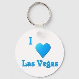 Las Vegas -- Sky Blue Keychain