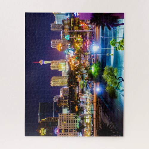 Las Vegas Skyline 16 x 20 520 pieces Puzzle