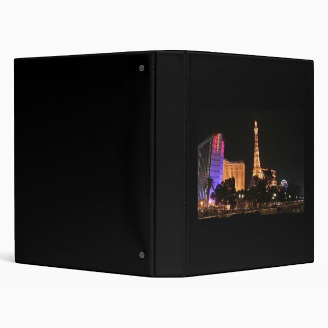 Las Vegas Skyline 3 Ring Binder (Background)
