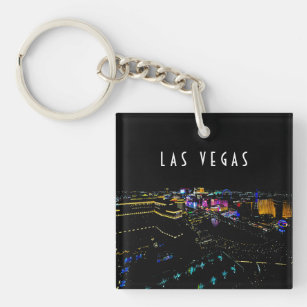 Las Vegas Welcome Sign Keychain-Set of 6