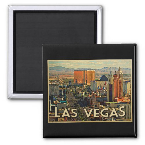 Las Vegas Skyline Magnet