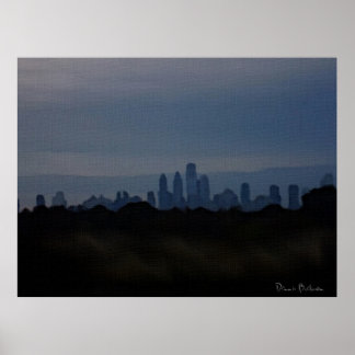 Las Vegas Skyline Poster