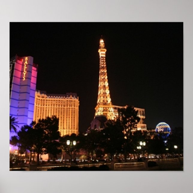 Las Vegas Skyline Poster (Front)