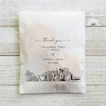Las Vegas Skyline Wedding Thank You Favor Bags<br><div class="desc">The Skyline Collection is a stunning assortment of meticulously sketched city skylines that capture the essence of iconic urban landscapes. Perfectly suited for metropolitan weddings or destination weddings alike,  this collection embodies the timeless charm of cityscapes and brings an elegant touch to your special day.</div>
