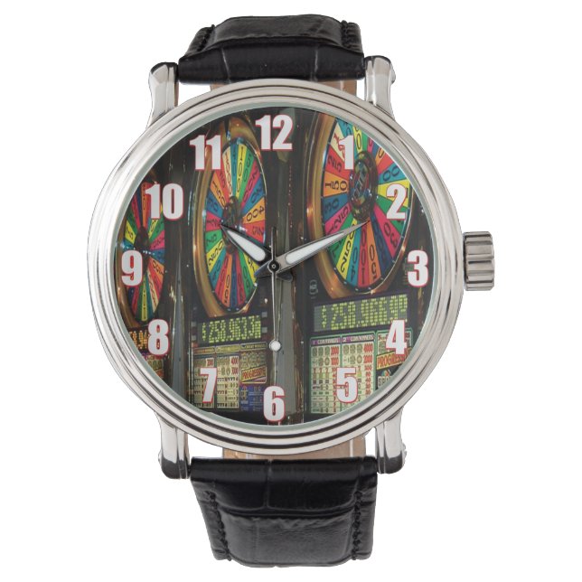 Las Vegas Slot Machine Watch (Front)