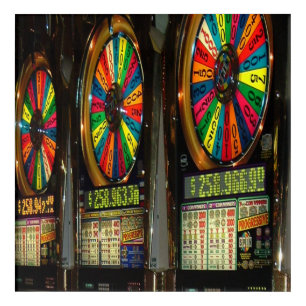 Las Vegas Slot Machines Acrylic Print