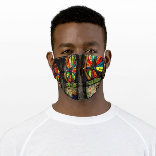 Las Vegas Slot Machines Adult Cloth Face Mask (Worn)