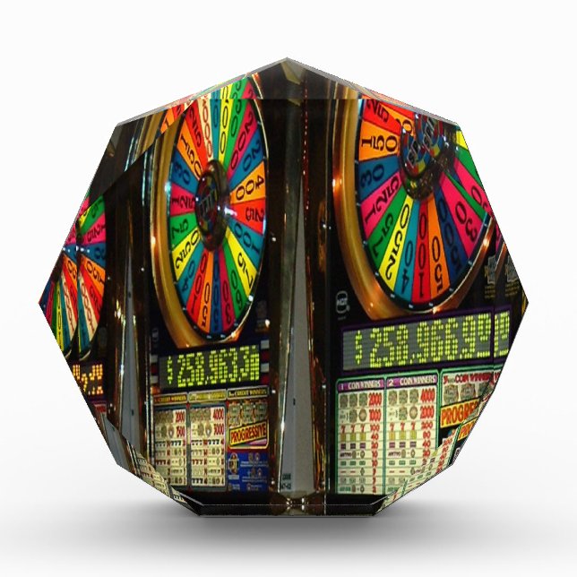 Las Vegas Slot Machines Award (Front)