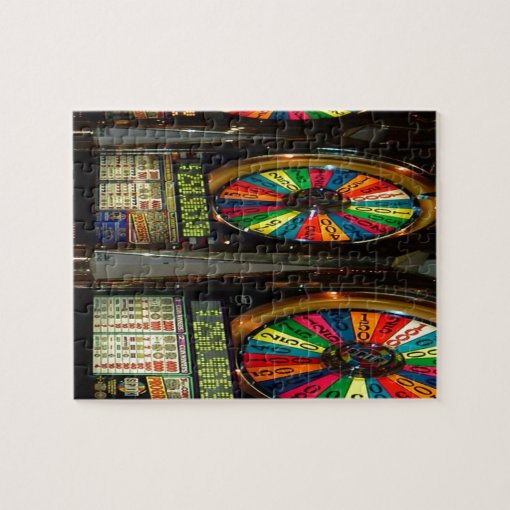 Las Vegas Slot Machines Jigsaw Puzzle Zazzle
