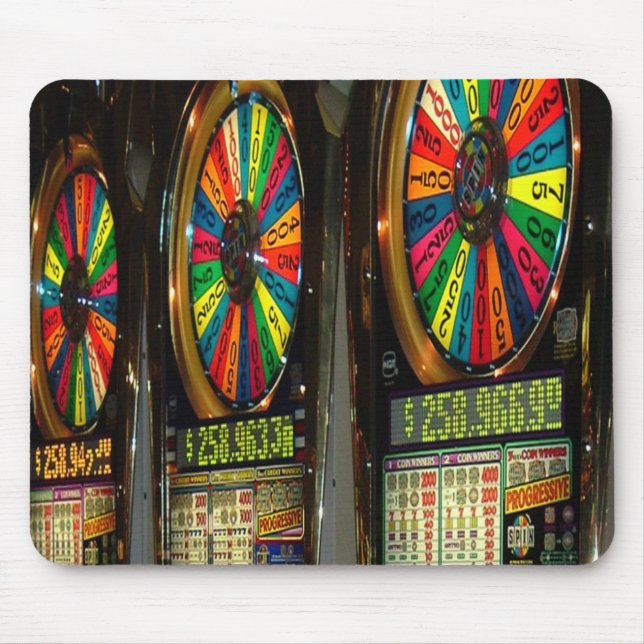 Las Vegas Slot Machines Mouse Pad (Front)