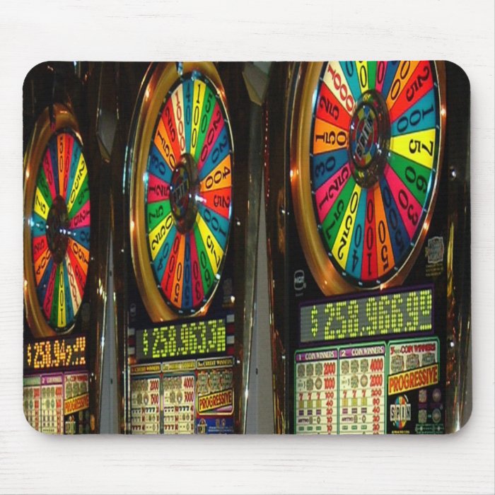 Las Vegas Slot Machines Mouse Pad