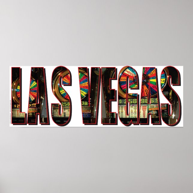 Las Vegas Slot Machines Poster (Front)