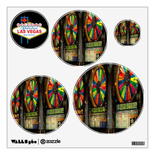 Las Vegas Slot Machines Wall Decal