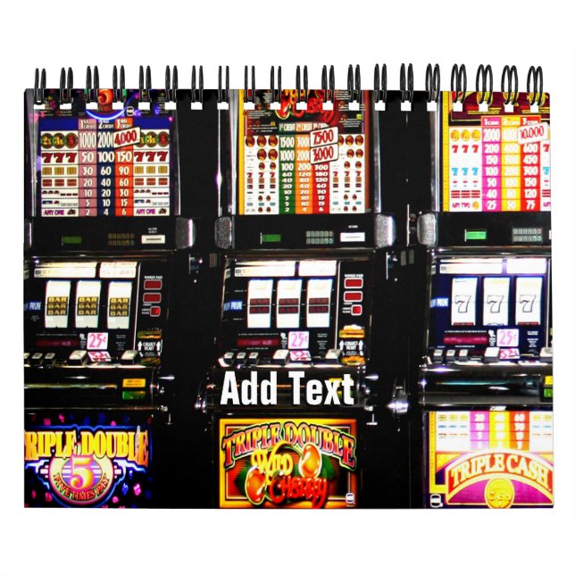 Las Vegas Slots Dream Machines Calendar (Cover)