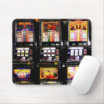 Las Vegas Slots Dream Machines Mouse Pad by LasVegasIcons at Zazzle