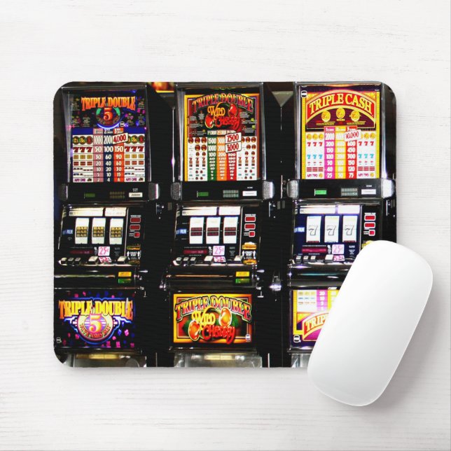 Las Vegas Slots Dream Machines Mouse Pad (With Mouse)