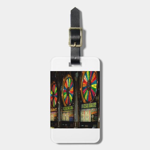 Las VEGAS_SLOTS Luggage Tag