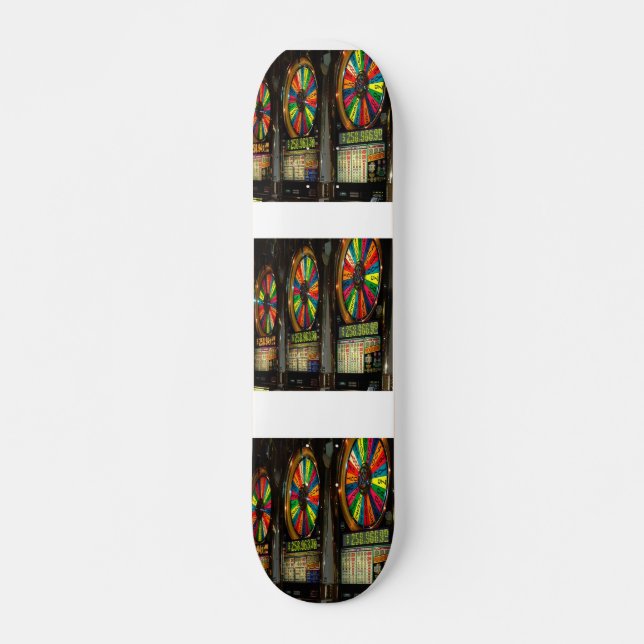 Las Vegas Slots Skateboard (Front)